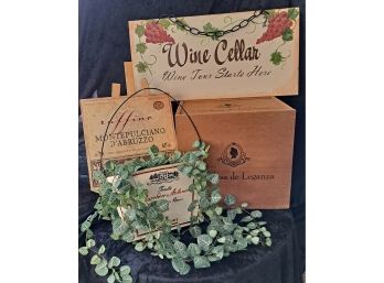 Collection Of Wine Decor