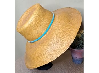 Great Orange Color Straw Hat  By Cloud Cover