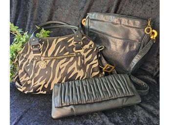 Three Stylish Leather Bags