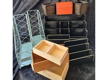 A Plethora Of Office Containers