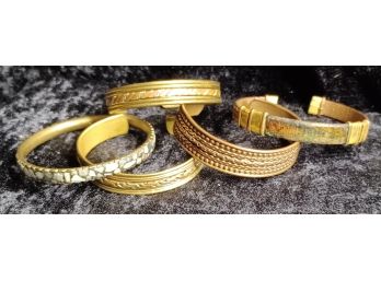 Brass And Copper Bracelet Bundle