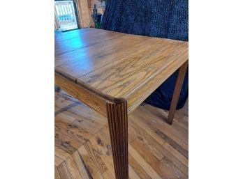 Vintage Solid Oak Table As Is