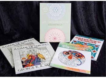 5 New Coloring Books