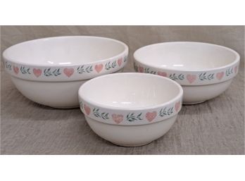 Trio Of Bowls By The Crock Shop