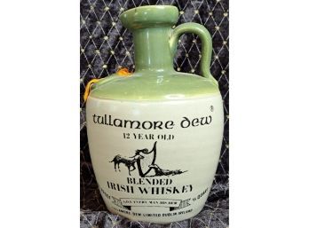 Vintage Tullamore Dew Irish Whiskey Jug