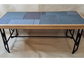 Hand Crafted Coffee Table By Local Artist Robin Briscoe