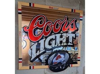 Coors Light Avalanche Bar Mirror
