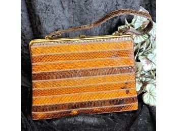 Vintage Eel Skin Handbag