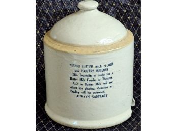 Vintage Westko Butter Milk Feeder And Poultry Waterer