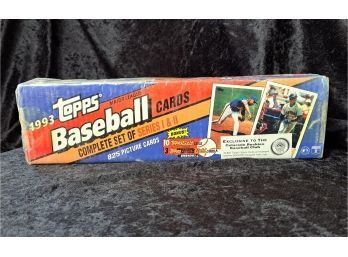 1993 Topps Baseball Cards Complete Set Series I & II