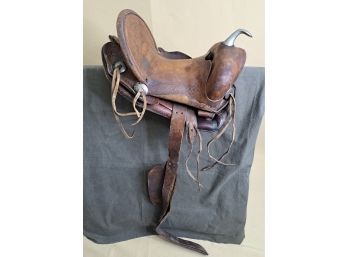 Vintage J.H.Deam Childs Saddle