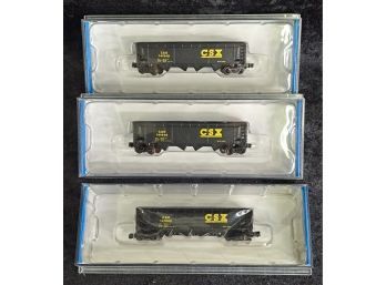 Bachman N Scale Model Railroad Premium Series 40' Quad Hoppers ( 3 Ea.)