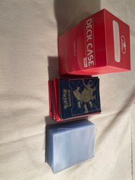 Magic The Gathering Card Case With Card Sleeves