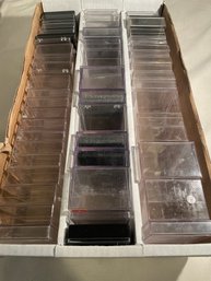 Lot Of (53)  Used Sportcard Plastic Cases