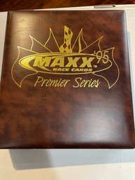 1995 MAXX Race Cards Premier Series Card Set W/ Binder Racing