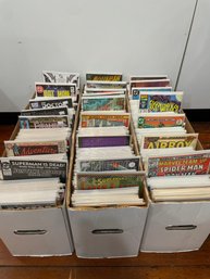 Comic Lot Of Approx 800 Comics From The 1960s -2000s