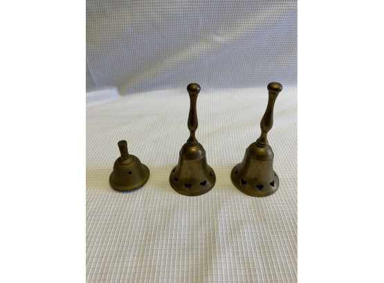 Lot Of 3 Vintage Bells