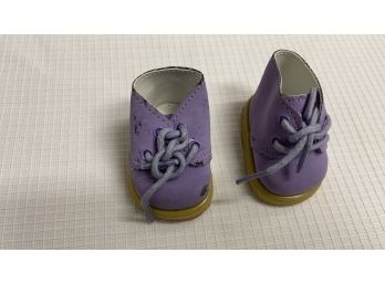 American Girl Purple Boots