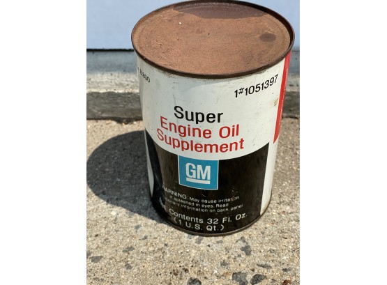 Vintage GE Super Engine Oil Supplement (Full)