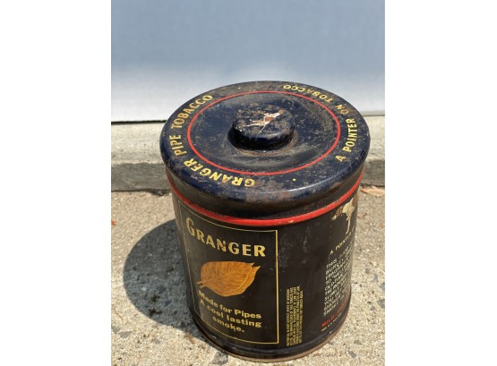 Vintage Granger Pipe Tobacco Tin