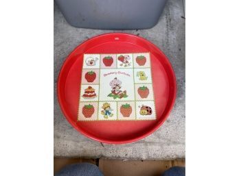 1980s Strawberry Shortcake Tray