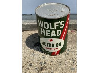 Wolfs Head Motor Oil ( Full Can)