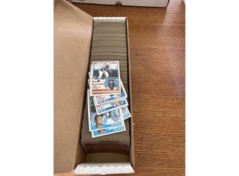 1983 Topps Baseball Lot  (2) (Approximately 800 Cards)