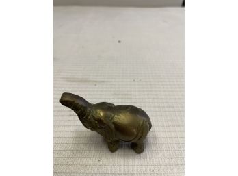 Brass Collectible Elephant
