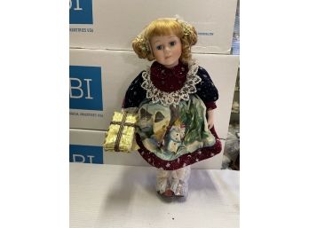 Larger Doll Holding  Gift 18