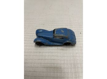 Vintage Tootsie Toys Blue  Metal Car