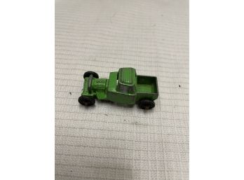 Vintage Tootsie Toys Green Metal Car