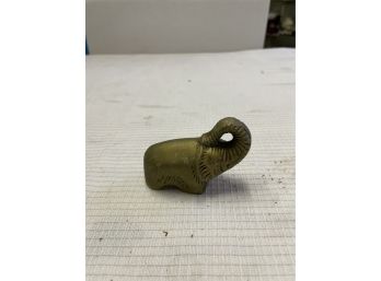 Brass Collectible Elephant