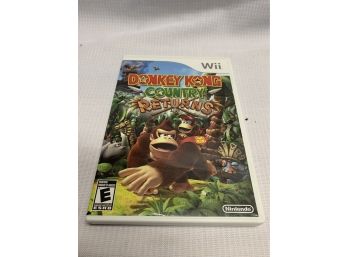 Wii Donkey Kong Video Game