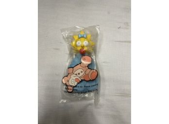 Burger King Simpson Maggie  Toy Brand New Sealed Bag