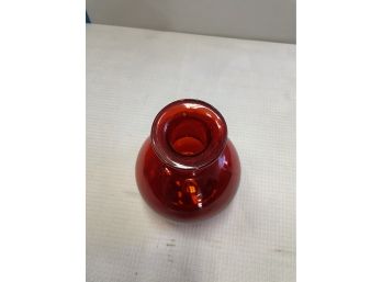 Cranberry Glass Vase?