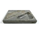 Art Deco Marble Ashtray - Depicting A Nude Woman