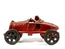 Art Deco Cast Iron Race Car