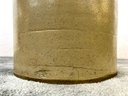 1800s 5 Gallon Stoneware Salt Glaze Jug Cobalt Number & Bee Sting