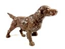 Antique Cast Aluminum Pointer Hunting Dog - Coin Bank