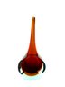 1960s Murano Art Glass 'Sommerso Vase' In Manner Of Flavio Poli