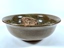 Signed Sally Winter Stoneware Pottery Bowl