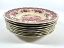 Antique Shannondale English Trasnferware Plates & Platters
