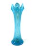 Fenton Opalescent Swung Vase
