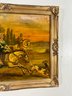 19th C. Gilt Framed Oil On Canvas English Painting