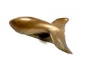 Solid Bronze Whale Fin Door Knocker