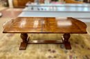Beautiful French Style Refectory Dining Table, Includes 1 Leaf