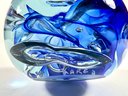 Art Glass Paperweight Signed 'Karg'
