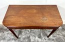 New England Federal Period Inlaid Card Table