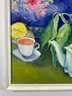 Original Expressionist Still-Life Oil Painting On Board