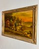 19th C. Gilt Framed Oil On Canvas English Painting